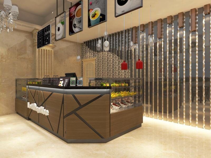 12萬打造120平米工業風甜品店 裝修效果圖與案例解析